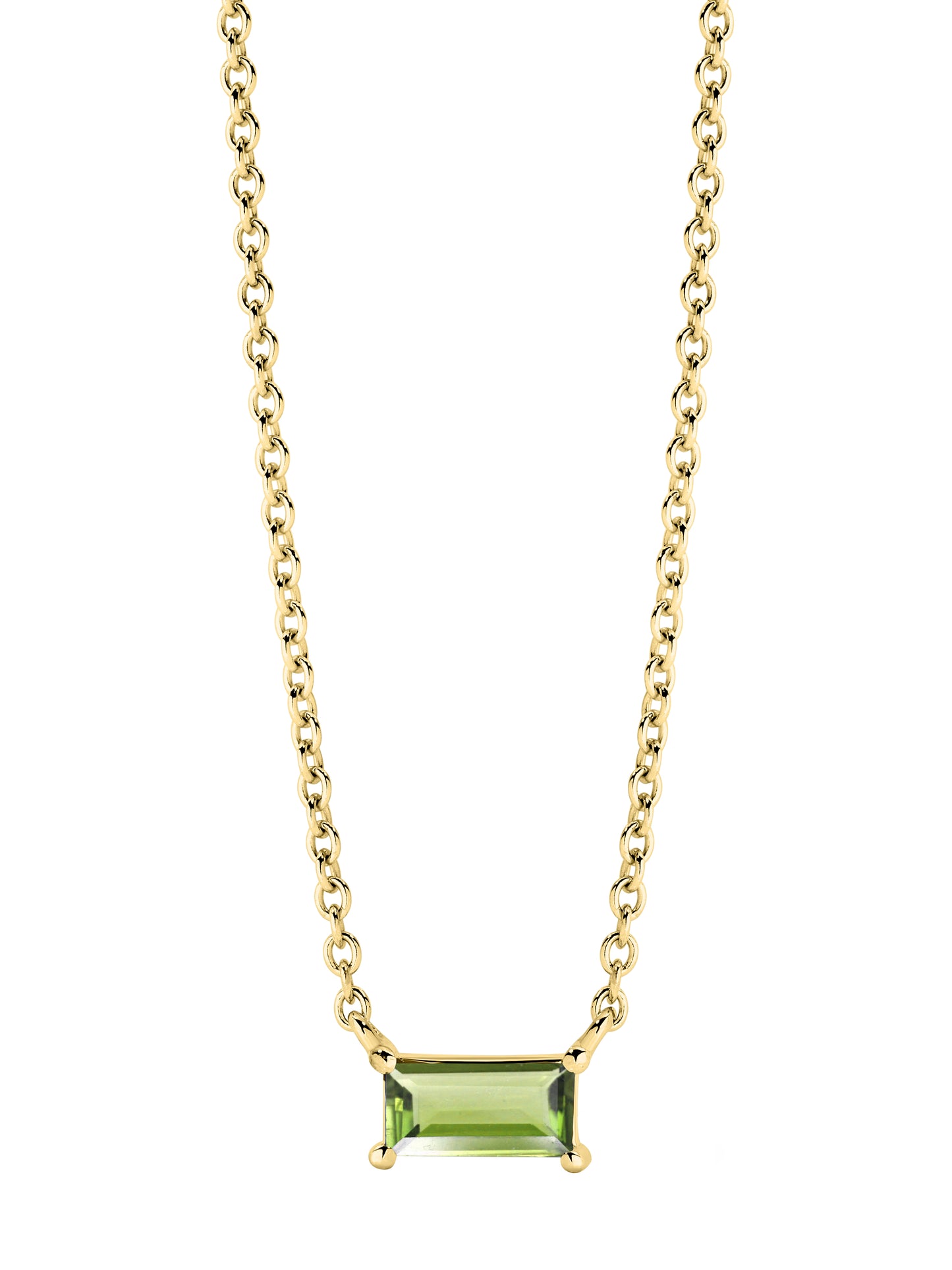 Sapphire Pendant in 9ct Solid Gold Necklace